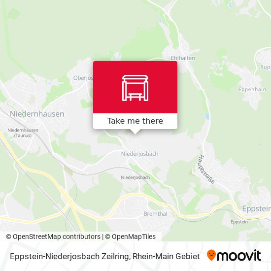 Карта Eppstein-Niederjosbach Zeilring