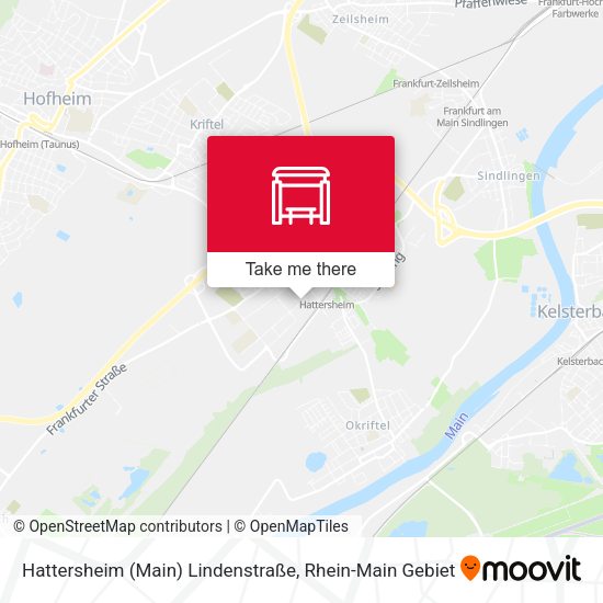 Hattersheim (Main) Lindenstraße map