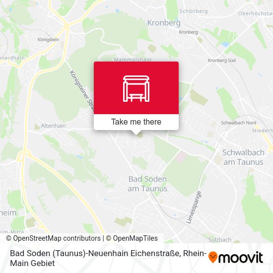 Bad Soden (Taunus)-Neuenhain Eichenstraße map