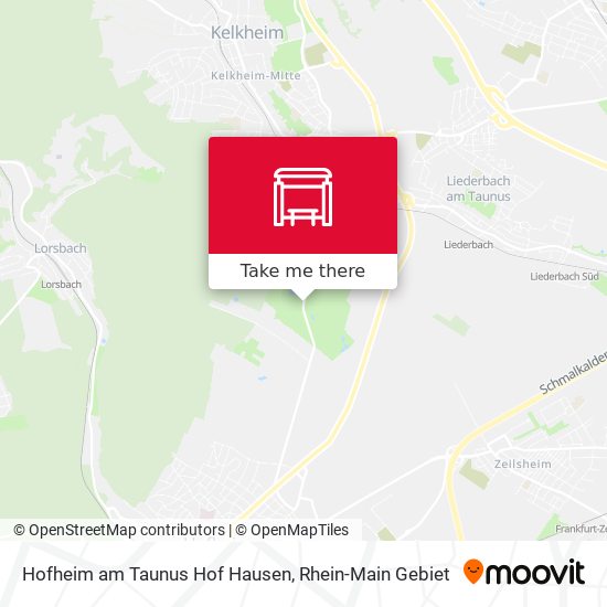 Hofheim am Taunus Hof Hausen map