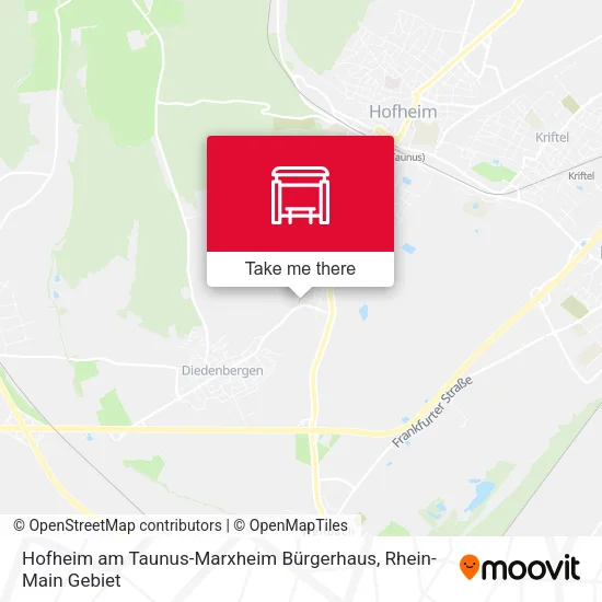 Карта Hofheim am Taunus-Marxheim Bürgerhaus