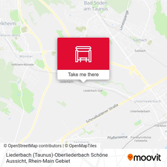 Liederbach (Taunus)-Oberliederbach Schöne Aussicht map