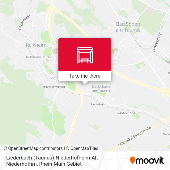 Liederbach (Taunus)-Niederhofheim Alt Niederhofhm map