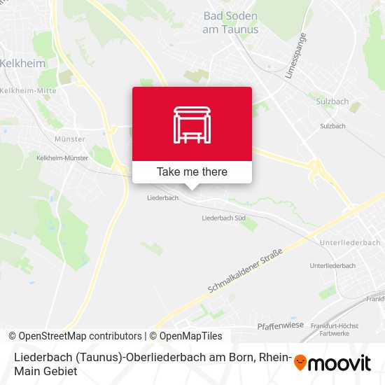 Liederbach (Taunus)-Oberliederbach am Born map