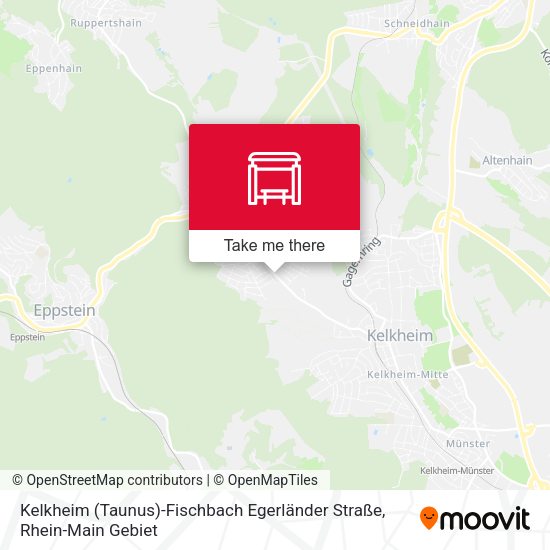 Kelkheim (Taunus)-Fischbach Egerländer Straße map