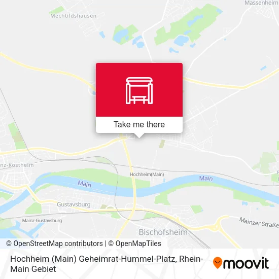 Карта Hochheim (Main) Geheimrat-Hummel-Platz