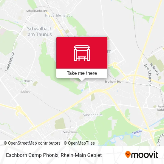 Карта Eschborn Camp Phönix