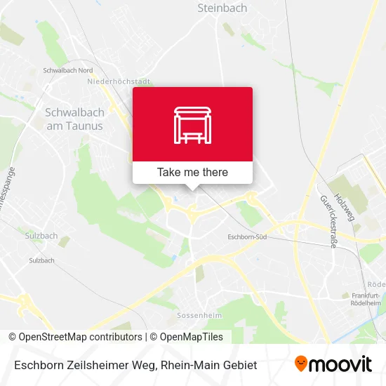 Карта Eschborn Zeilsheimer Weg
