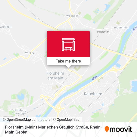 Карта Flörsheim (Main) Mariechen-Graulich-Straße