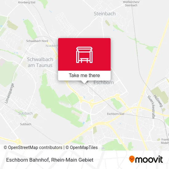 Карта Eschborn Bahnhof