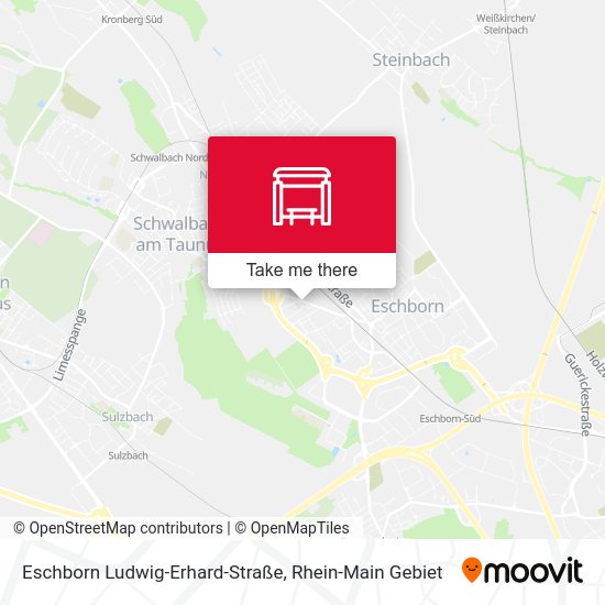 Eschborn Ludwig-Erhard-Straße map