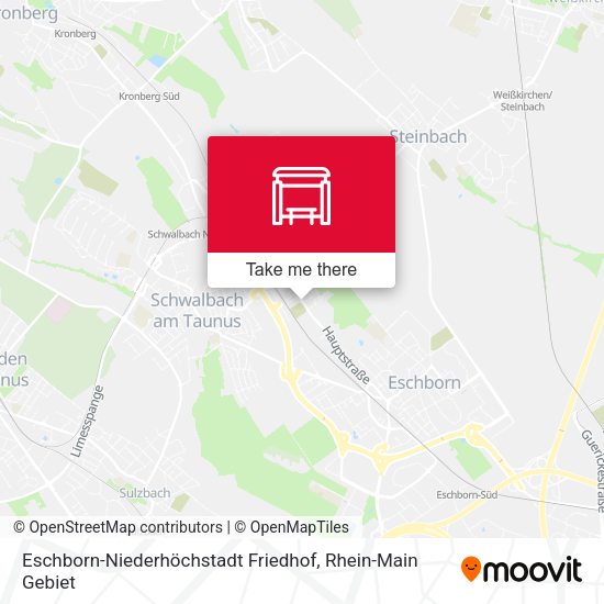Eschborn-Niederhöchstadt Friedhof map