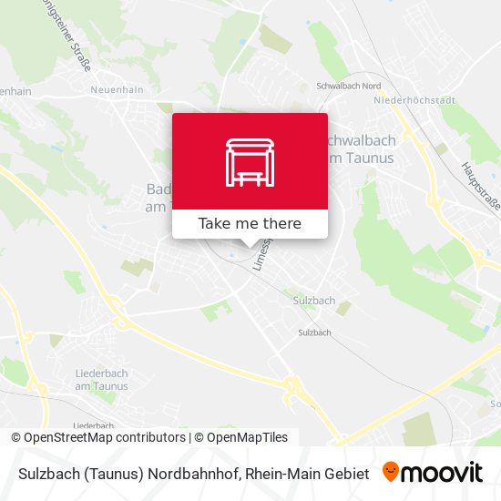 Sulzbach (Taunus) Nordbahnhof map