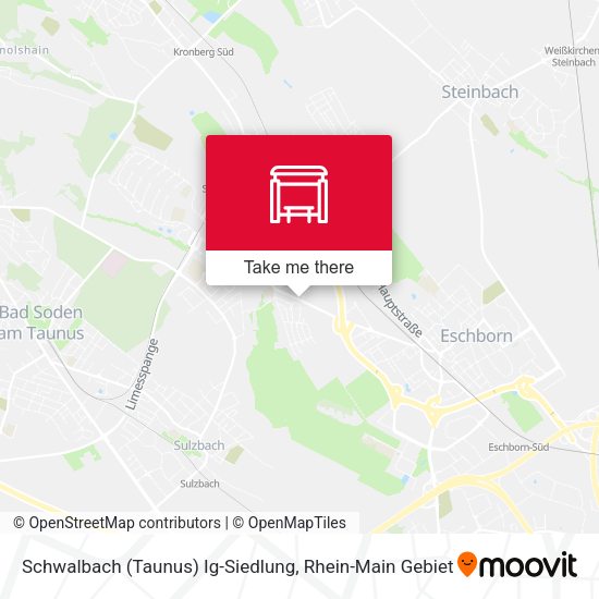 Schwalbach (Taunus) Ig-Siedlung map