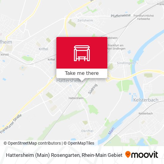 Hattersheim (Main) Rosengarten map