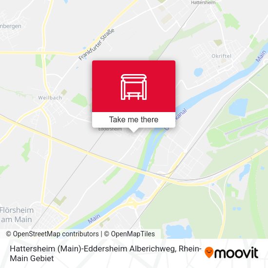Hattersheim (Main)-Eddersheim Alberichweg map