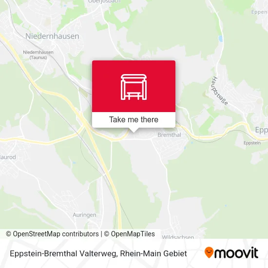 Карта Eppstein-Bremthal Valterweg