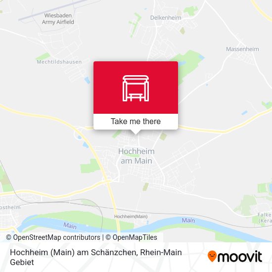 Hochheim (Main) am Schänzchen map