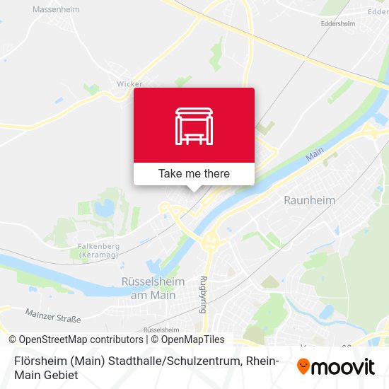 Flörsheim (Main) Stadthalle / Schulzentrum map