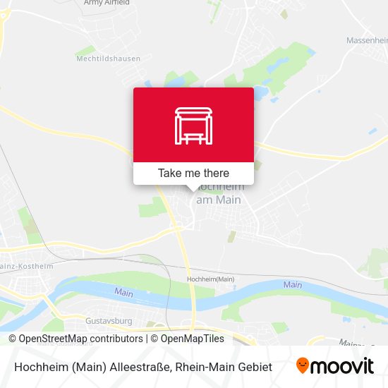 Hochheim (Main) Alleestraße map