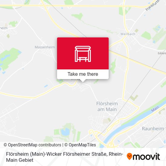 Flörsheim (Main)-Wicker Flörsheimer Straße map