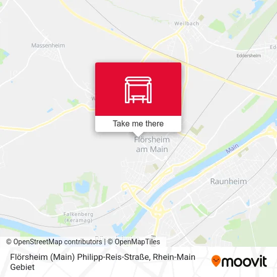 Карта Flörsheim (Main) Philipp-Reis-Straße