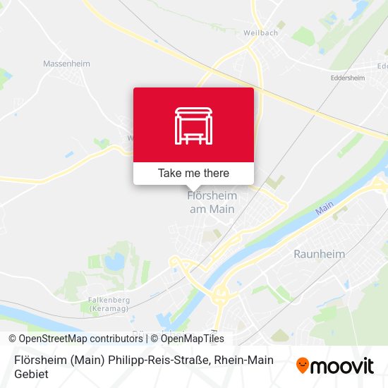 Карта Flörsheim (Main) Philipp-Reis-Straße