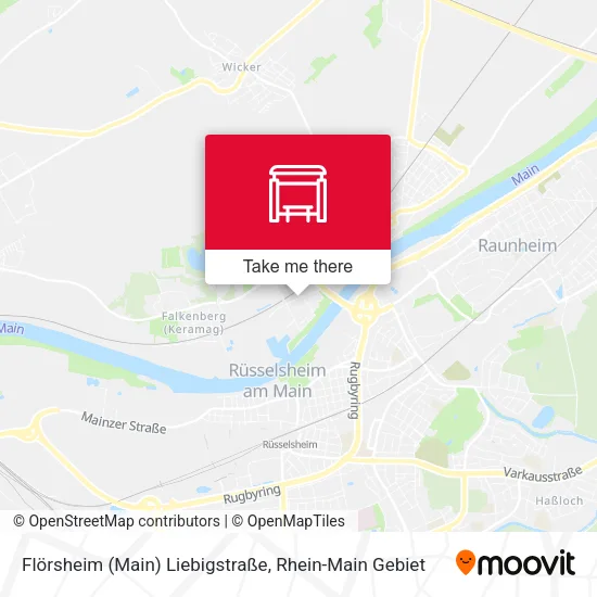 Flörsheim (Main) Liebigstraße map