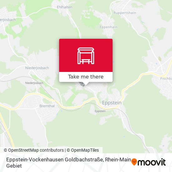 Eppstein-Vockenhausen Goldbachstraße map