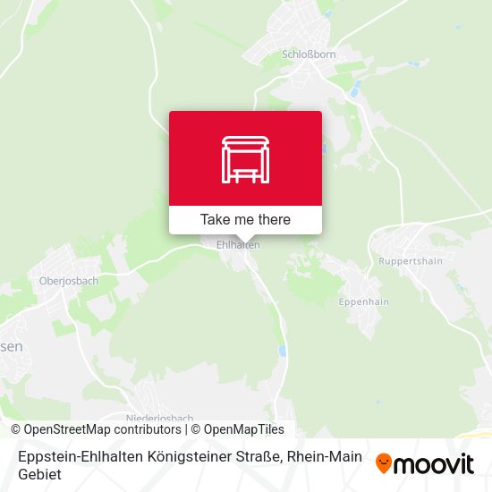 Eppstein-Ehlhalten Königsteiner Straße map