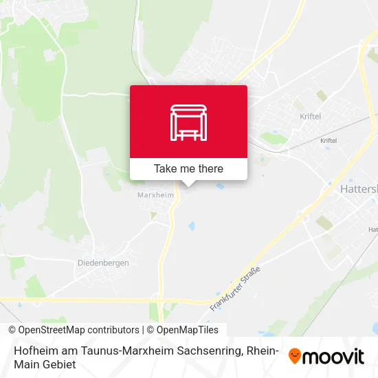 Карта Hofheim am Taunus-Marxheim Sachsenring