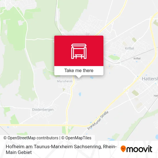 Карта Hofheim am Taunus-Marxheim Sachsenring