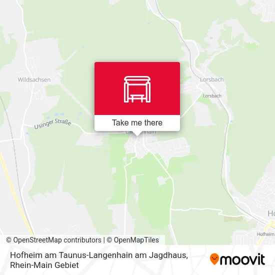 Карта Hofheim am Taunus-Langenhain am Jagdhaus