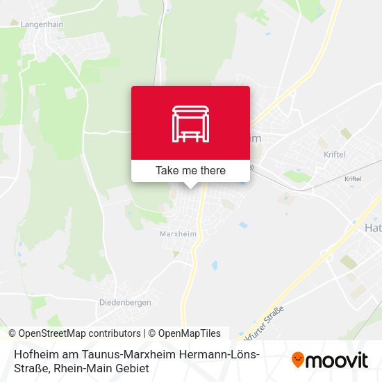 Hofheim am Taunus-Marxheim Hermann-Löns-Straße map