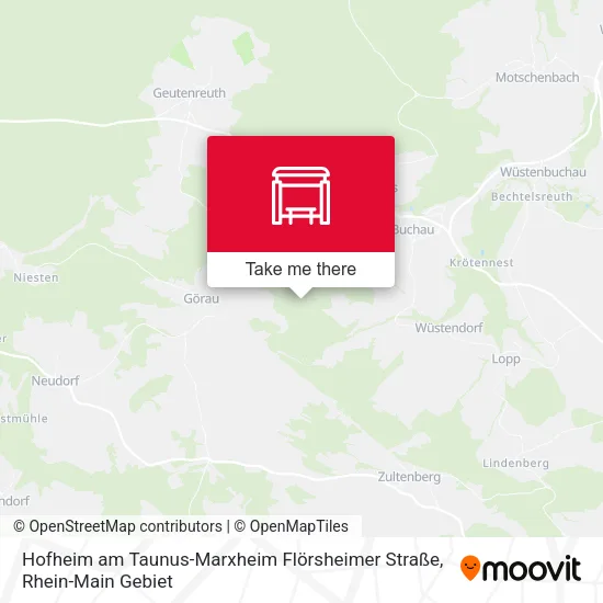 Карта Hofheim am Taunus-Marxheim Flörsheimer Straße