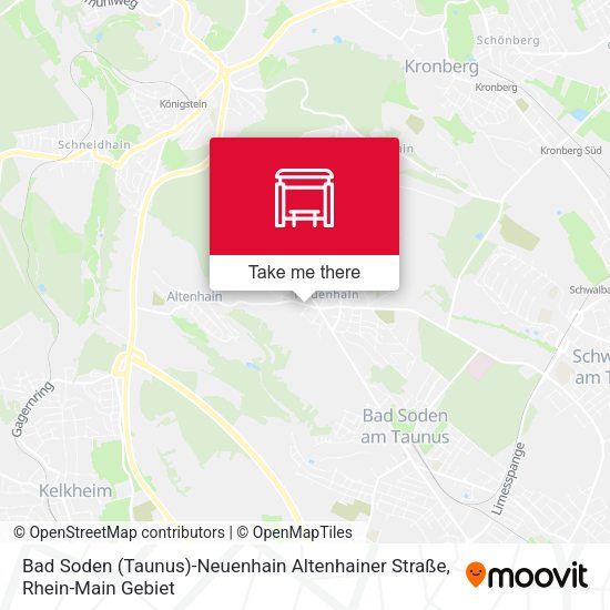 Bad Soden (Taunus)-Neuenhain Altenhainer Straße map