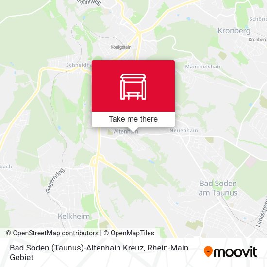 Bad Soden (Taunus)-Altenhain Kreuz map