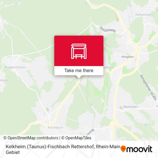 Kelkheim (Taunus)-Fischbach Rettershof map