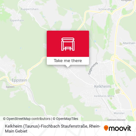 Kelkheim (Taunus)-Fischbach Staufenstraße map