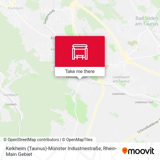 Kelkheim (Taunus)-Münster Industriestraße map