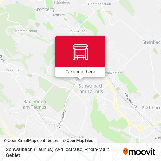 Schwalbach (Taunus) Avrilléstraße map