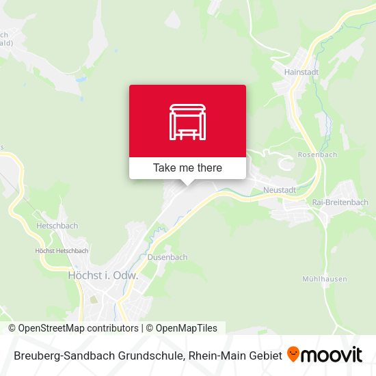 Breuberg-Sandbach Grundschule map