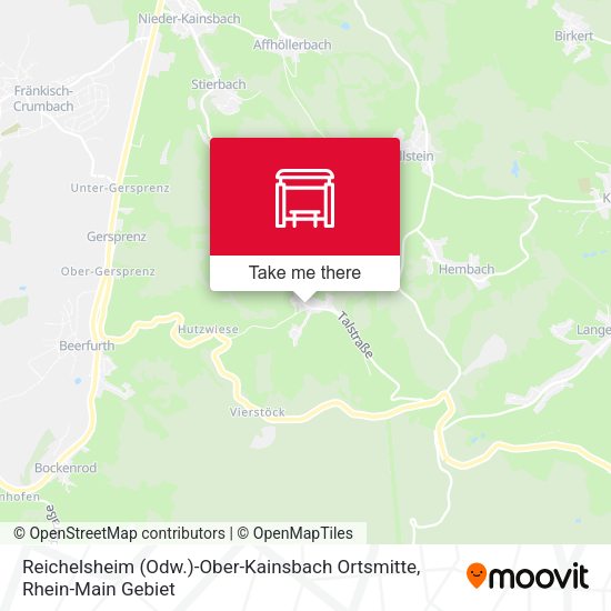 Reichelsheim (Odw.)-Ober-Kainsbach Ortsmitte map