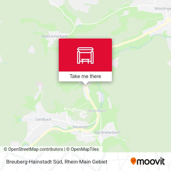 Breuberg-Hainstadt Süd map