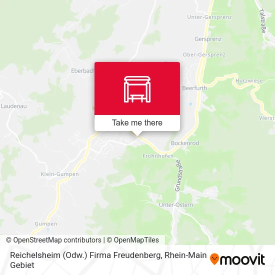 Карта Reichelsheim (Odw.) Firma Freudenberg
