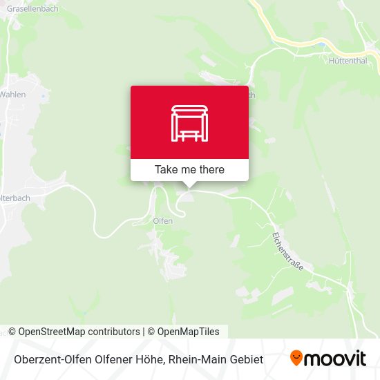 Oberzent-Olfen Olfener Höhe map
