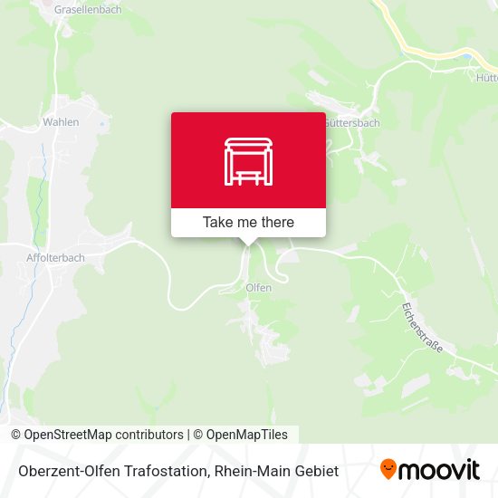 Oberzent-Olfen Trafostation map