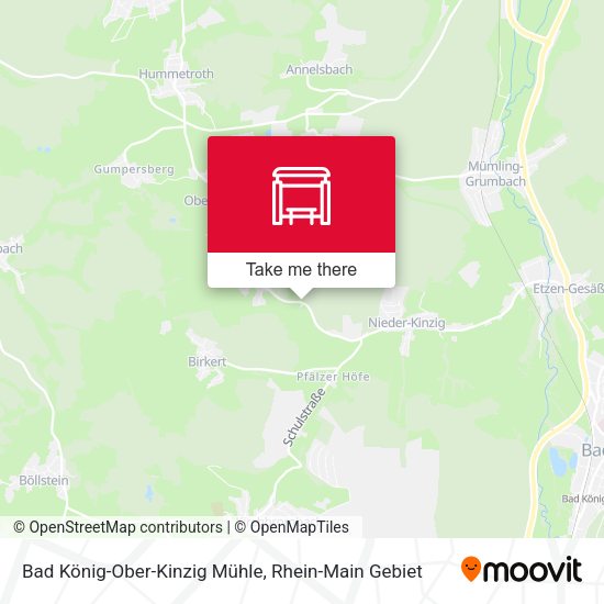 Bad König-Ober-Kinzig Mühle map