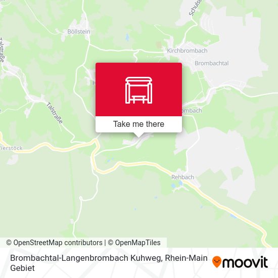 Brombachtal-Langenbrombach Kuhweg map