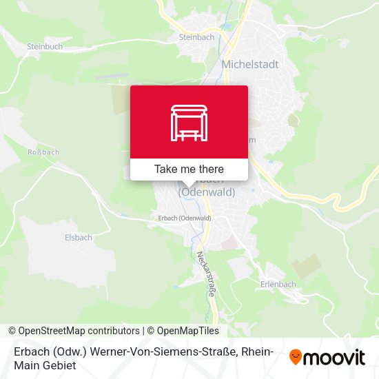 Erbach (Odw.) Werner-Von-Siemens-Straße map